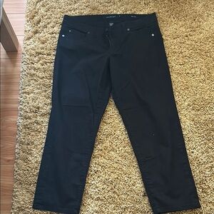 Calvin Klein Black Skinny crop Pants, size 12